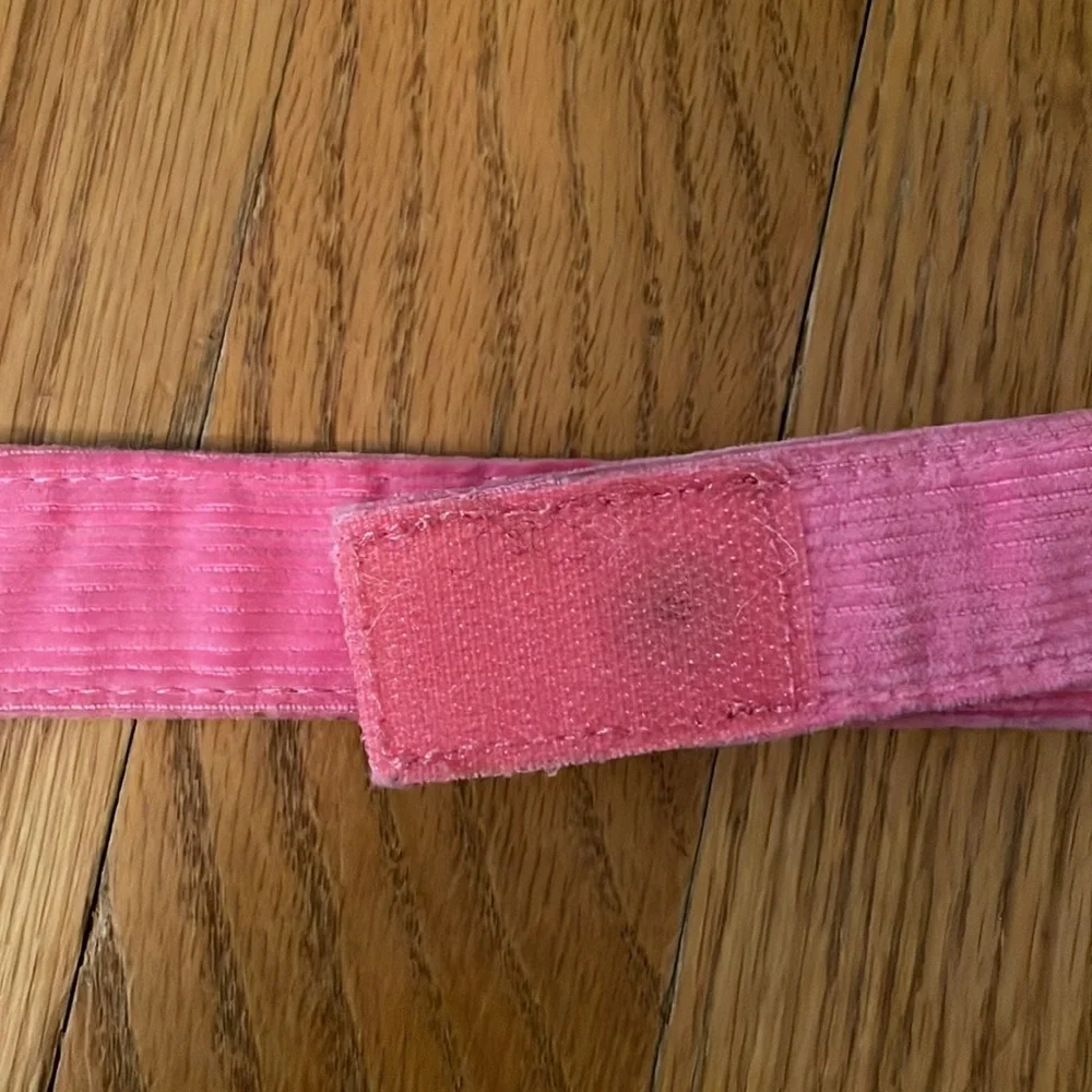 Myself Belts - Pink Corduroy Girls Belt